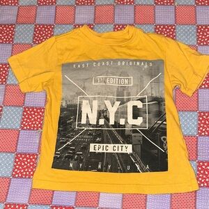 Yellow NYC Kids T-Shirt
